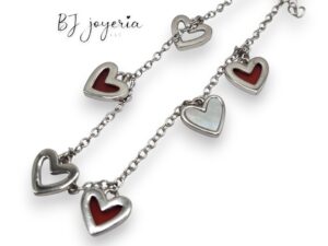 HEART CHARM BRACELET (0468)