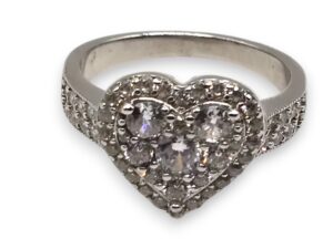 BRILLANT HEART RING #8 (0582)