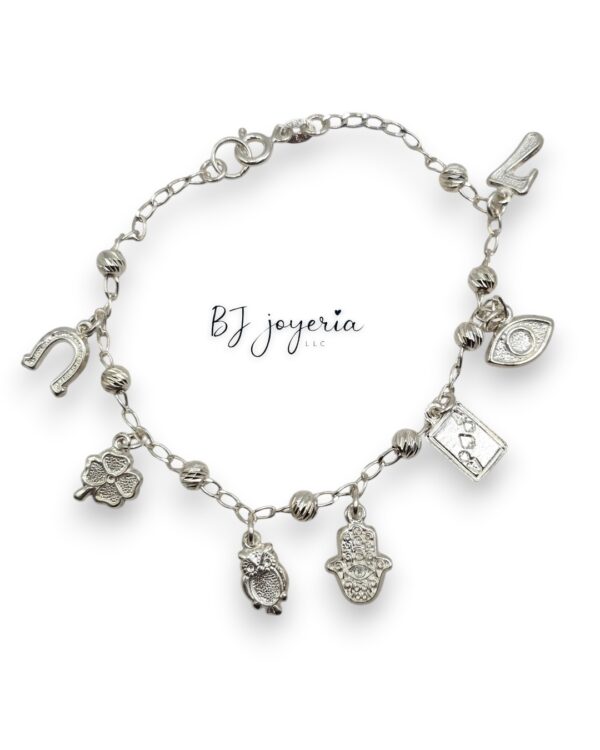 BRACELET WITH CHARMS 7.5 INCH (1647)