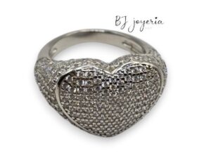 HEART RING (SILVER\925) (0115)