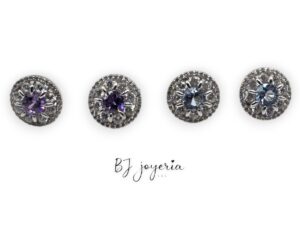 BRILLANT EARRINGS (SILVER\925) (0145)