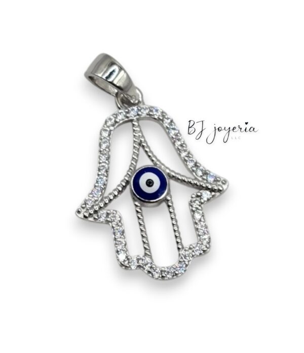 HAND OF FATIMA \ EYE PENDANT SILVER\925 (0605)