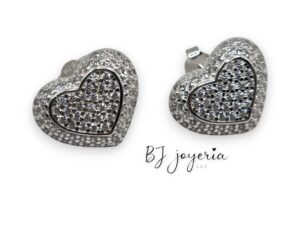 HEART EARRING (SILVER\925) (0788)