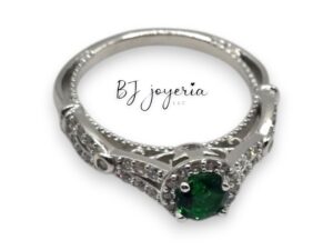 GREEN RING (SILVER\925) (0212)