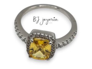 YELLOW RING (SILVER\925) (1178)