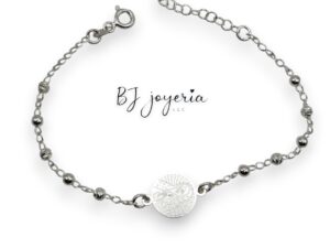 VIRGIN BRACELET 7 1\2 INCH (SILVER\925) (1233)