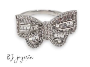 BRILLANT BUTTERFLY RING (SILVER\925) (1156)