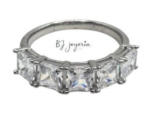 SQUARE BRILLANT RING (SILVER\RING) (0191)