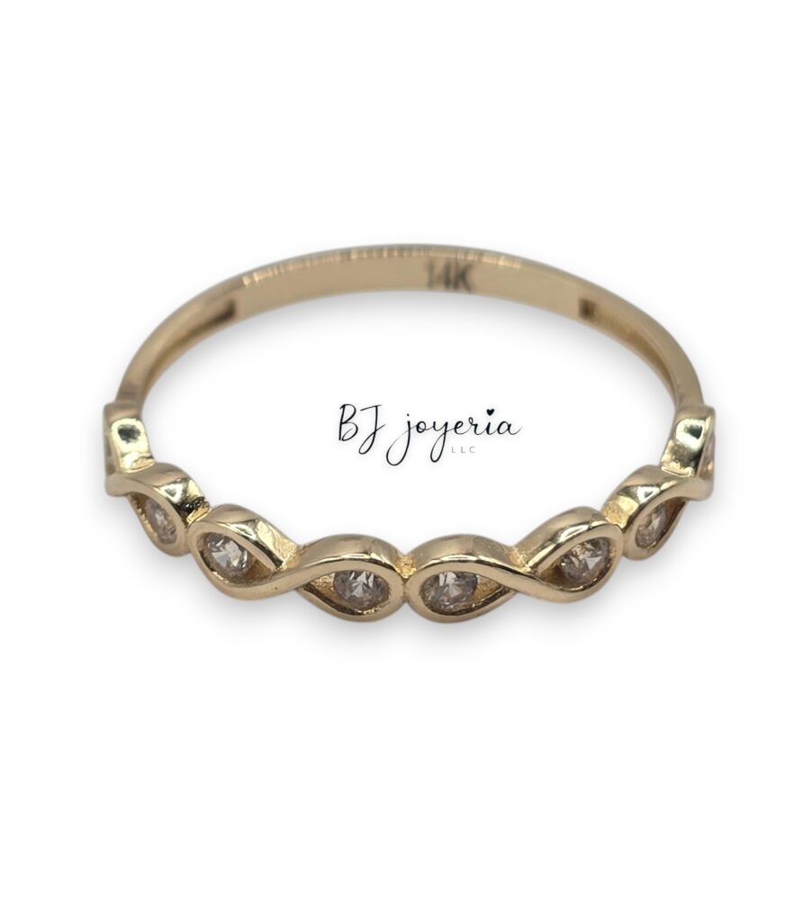 INFINITY RING #8 (GOLD\14K) (0028)