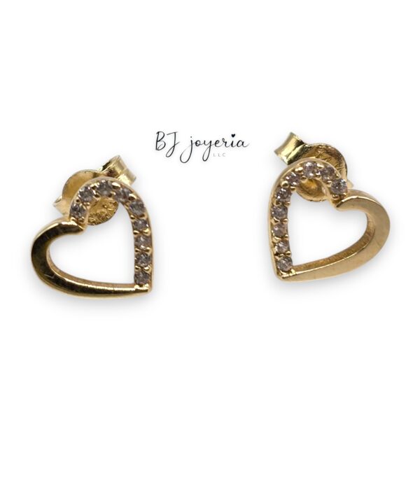 HEART EARRINGS (14K) (1794)