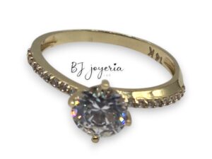 BRILLANT WHITE STONE #7.5 (14K) (1768)