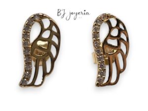 ANGEL WING EARRINGS (14K) (1301)