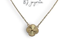 CLOVER CHAIN 17-18.5 INCH (14K) (1190)