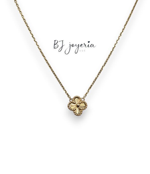 CLOVER CHAIN 18 INCH (14K) (1241)