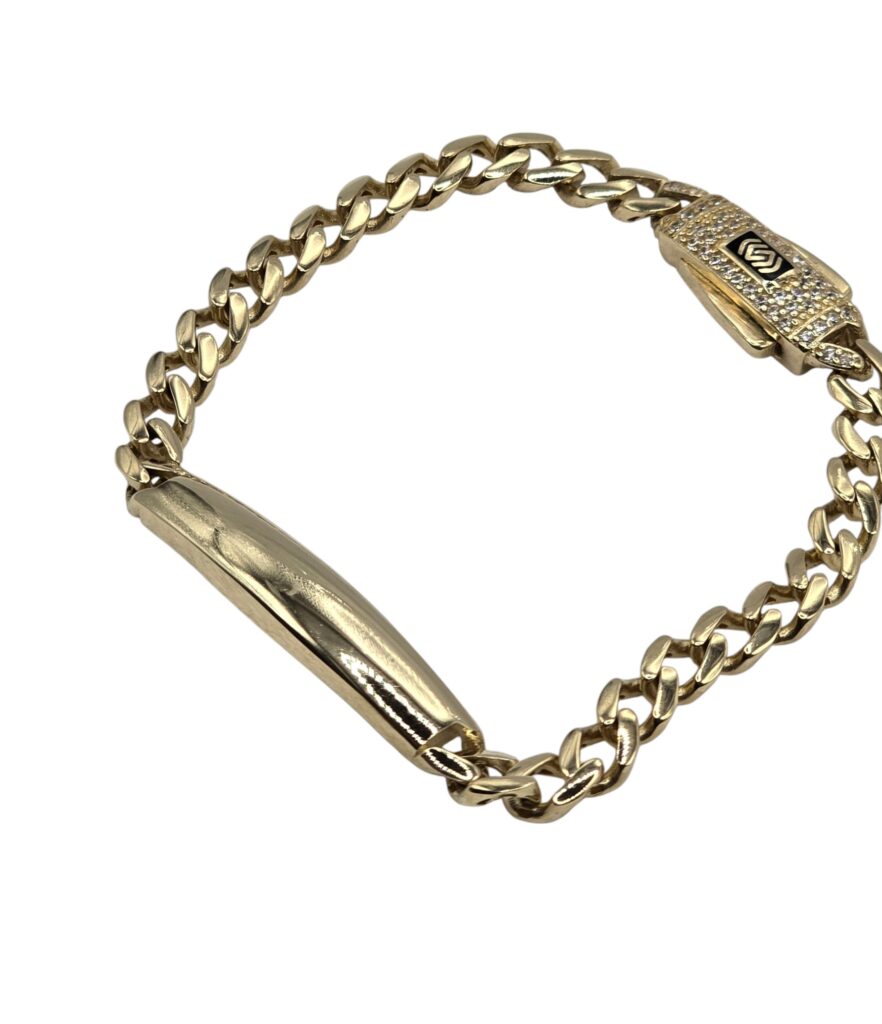 CLASSIC BRACELET 6.5 INCH 14 K(10069)