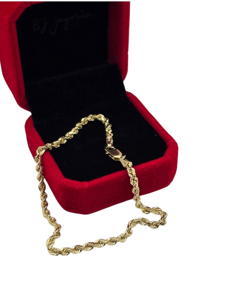 ROYAL ROPE BRACELET 14 K(10025)