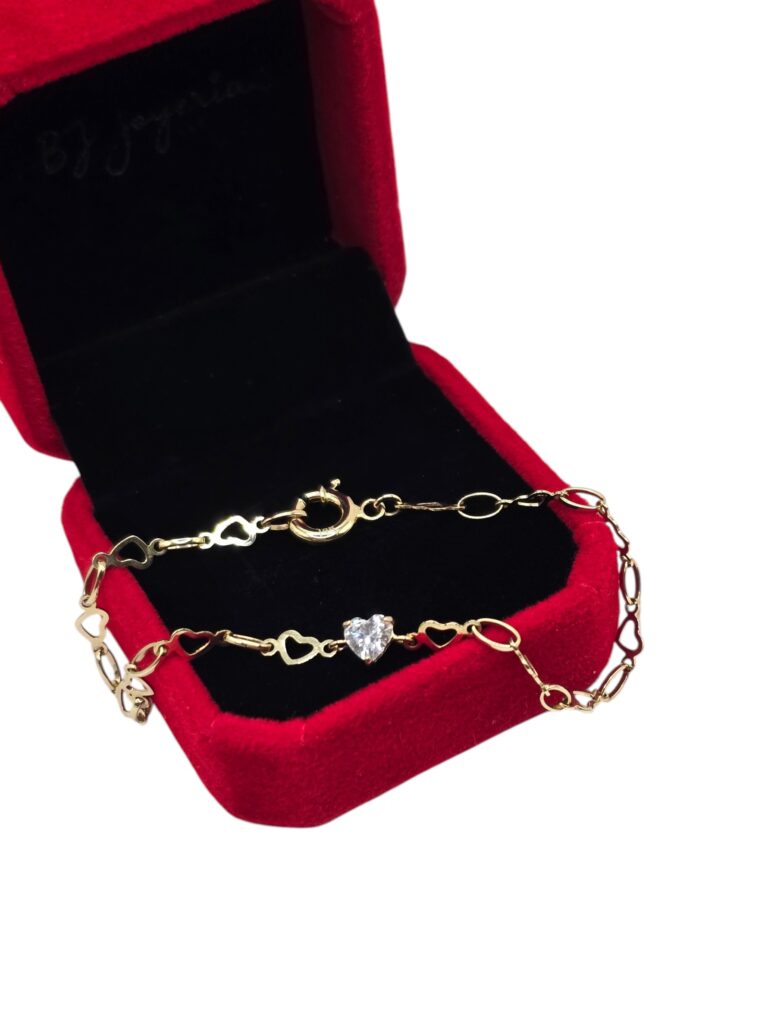 SWEETHEART BRACELET 14 K(10028)