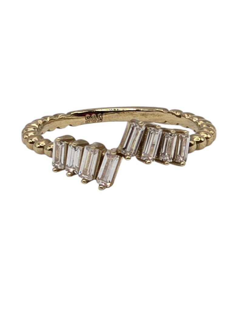 ALLURE BAGUETTE RING 14 K(10035)