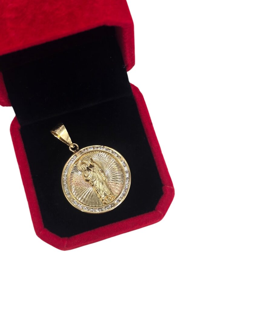 ST. JUDE PROTECTION PENDANT ORO 14 K(10008)