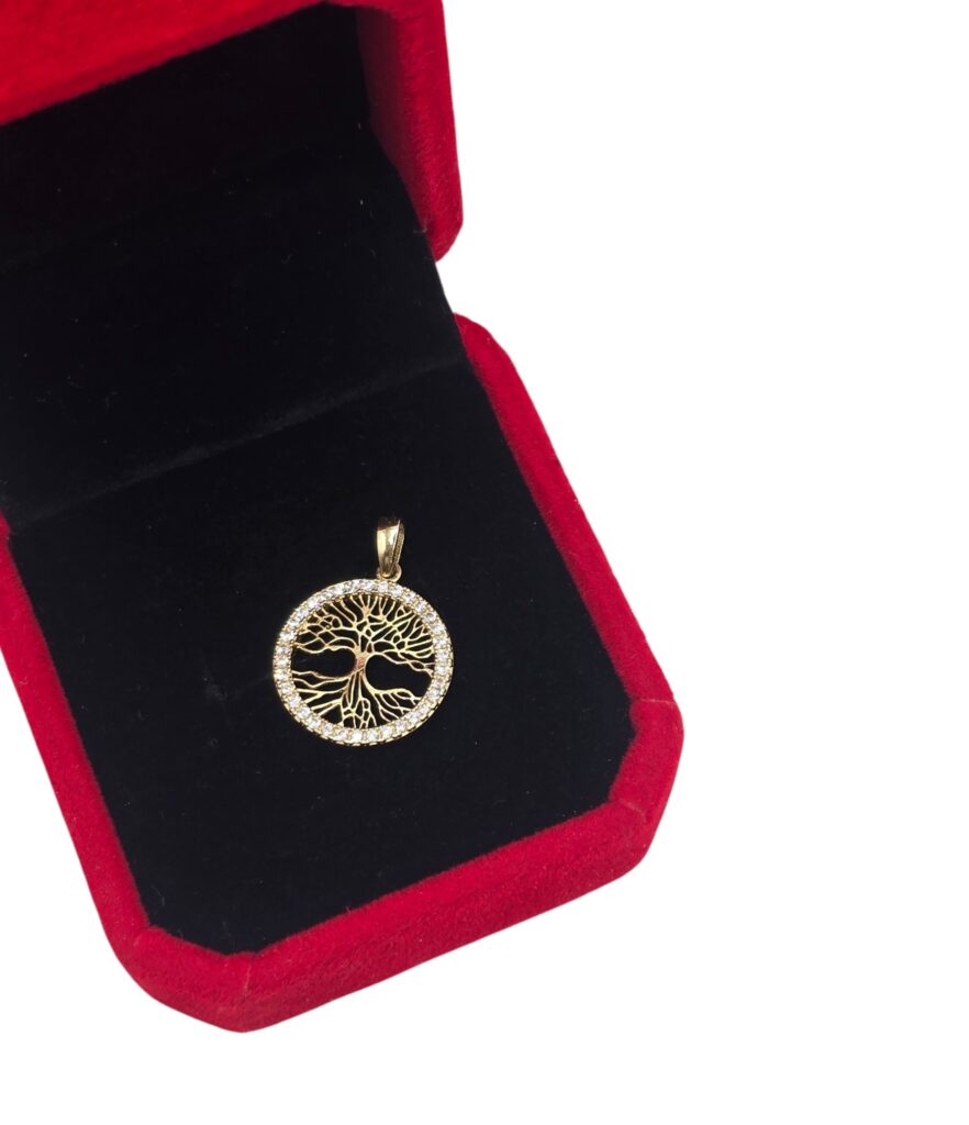 TREE OF LIFE PENDANT 14 k(10009)