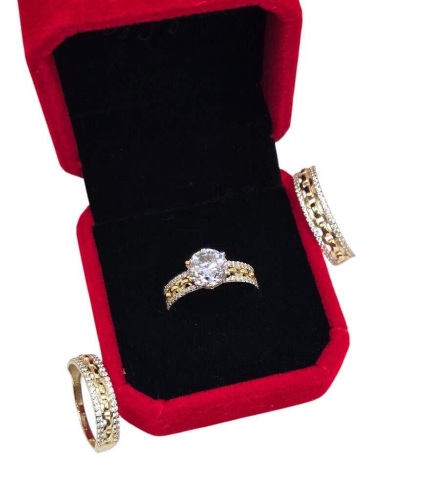 FOREVER WEDDING TRIO 14 k(10014)