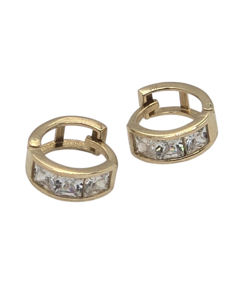 MINI 9MM HOOPS 14 K(10063)