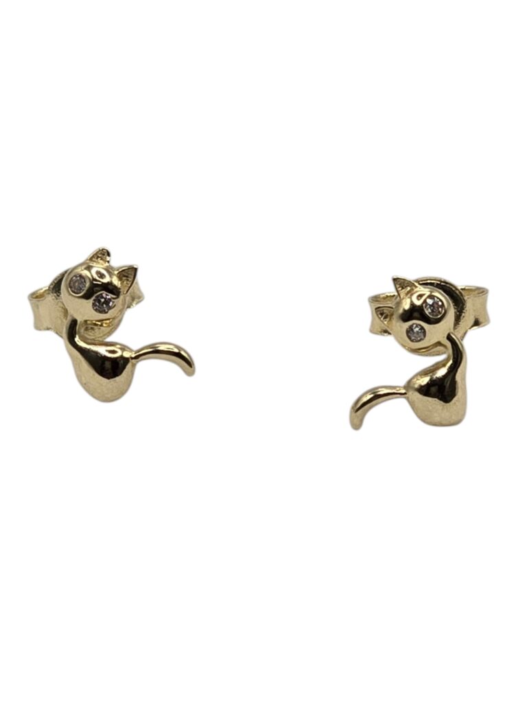 LITTLE CAT STUDS 14 k(10065)