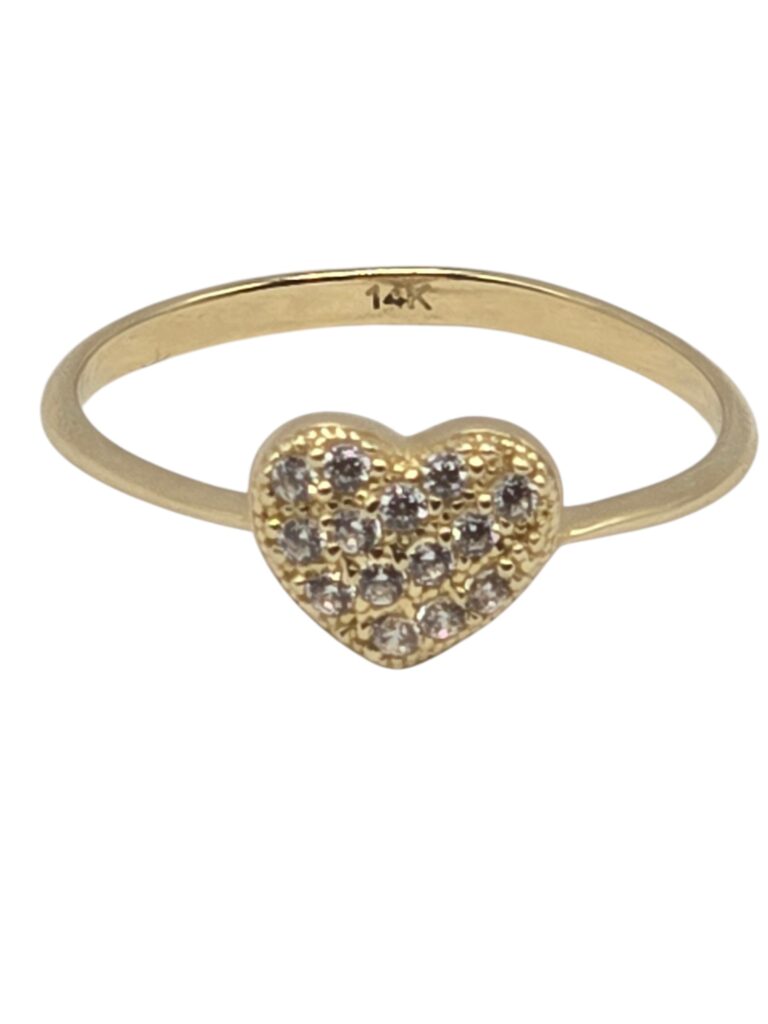 MY LOVE RING #8 14 K(10062)
