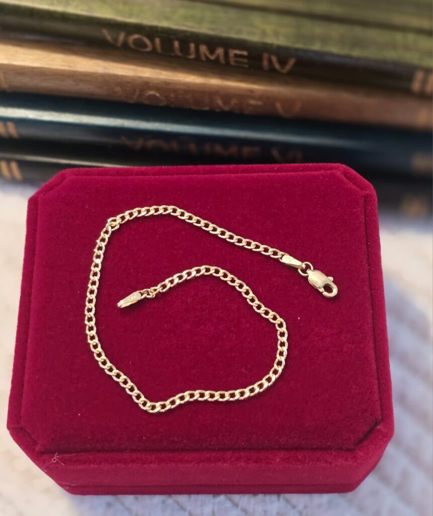 PULSERA CUBANITA 14K