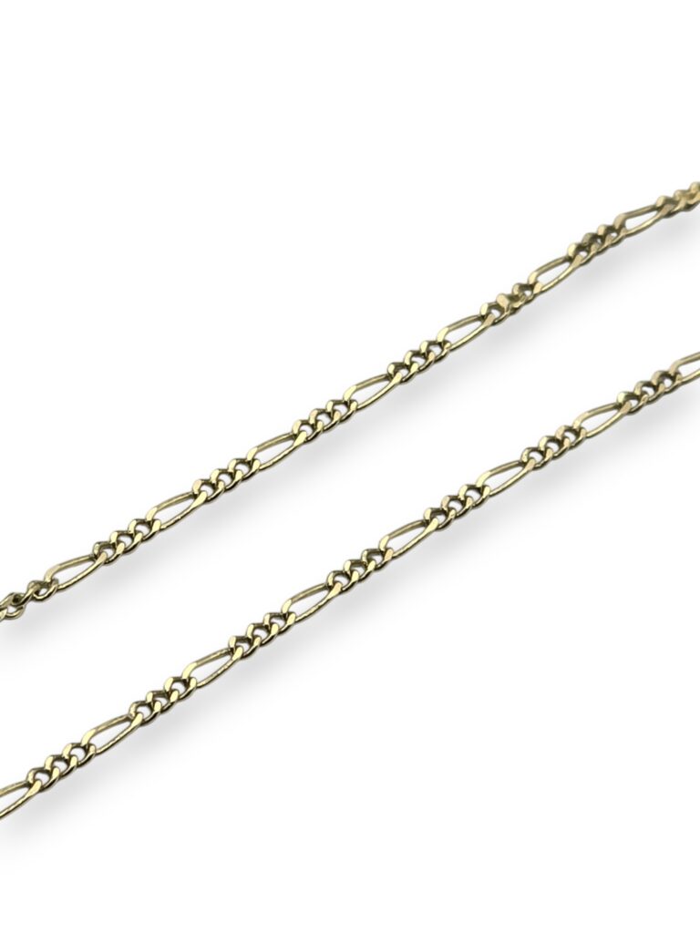 DELICATE FIGARO CHAIN 14 K(1336)