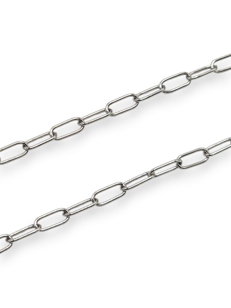 SILVER EMMY CLIP CHAIN ( 1353 )