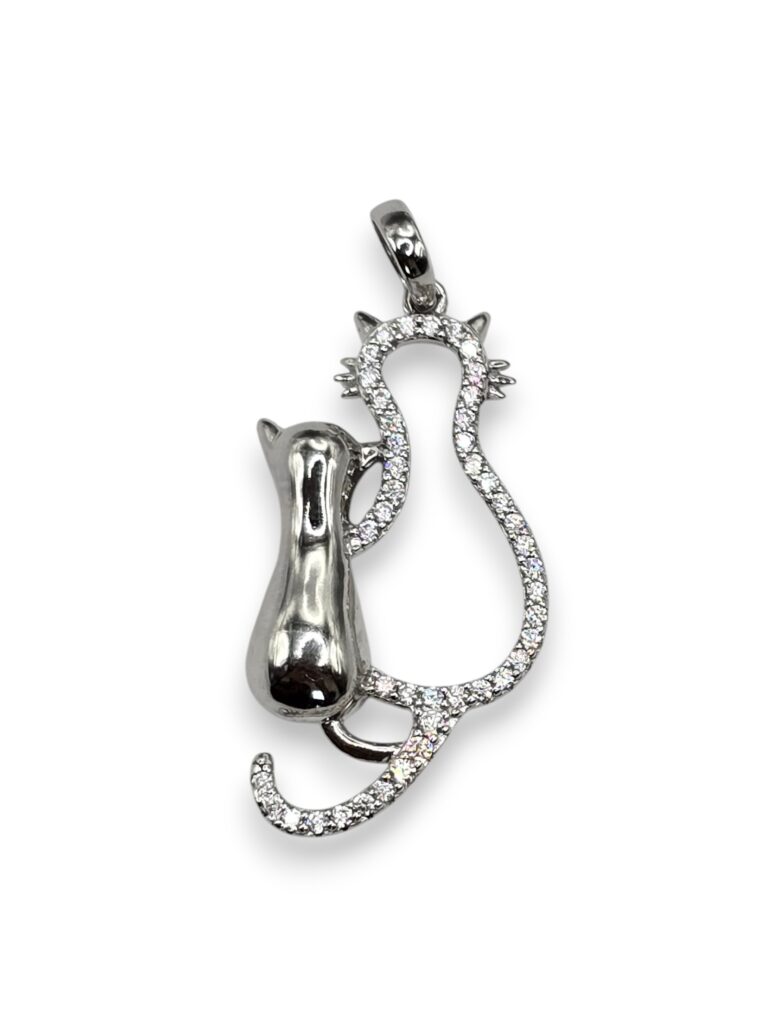SILVER 925 MEOW LOVE ( 1354 )