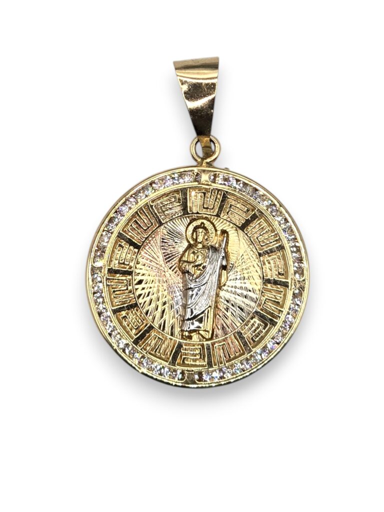 SAINT JUDE PROTECTOR PENDANT 14 K (1358 )