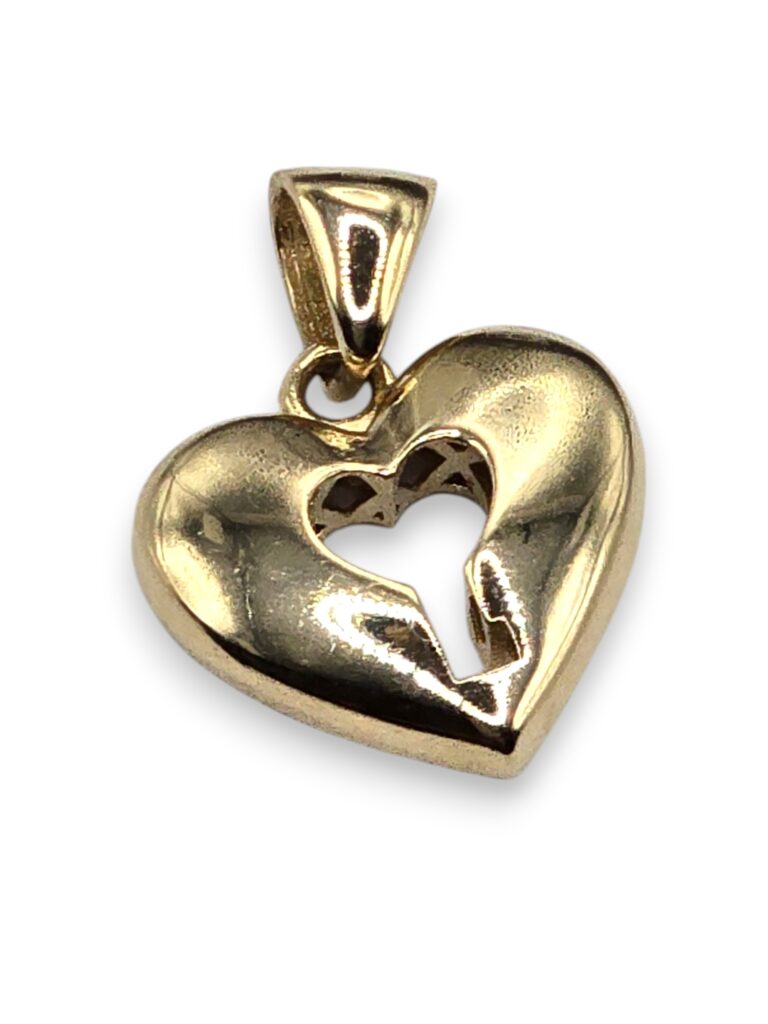 LOCKED IN LOVE PENDANT 14 K (1357 )