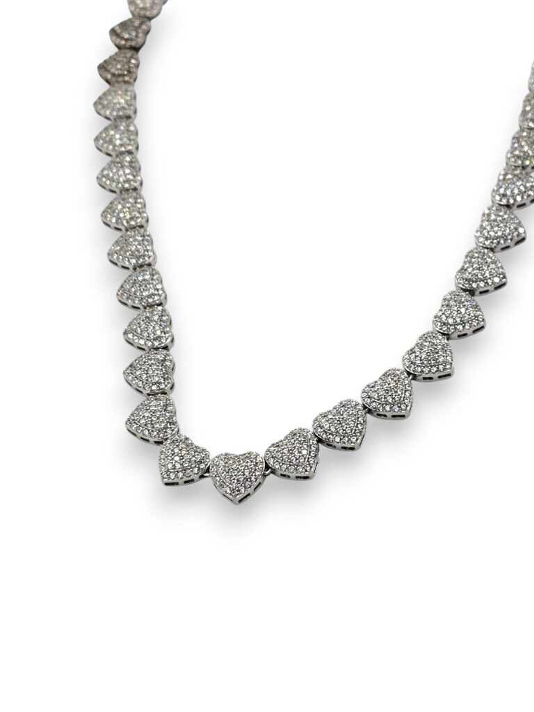 SILVER 925 QUEEN OF HEARTS CHAIN (1352)