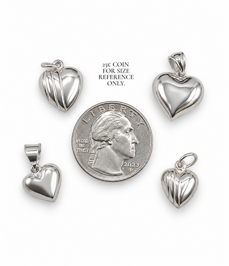 SILVER 925 PETITE HEART PENDANT (1444)