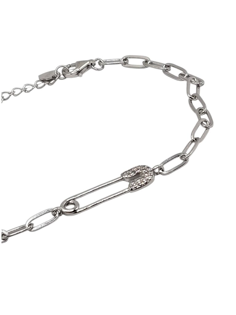 SILVER CLIP BRACELET (1388)