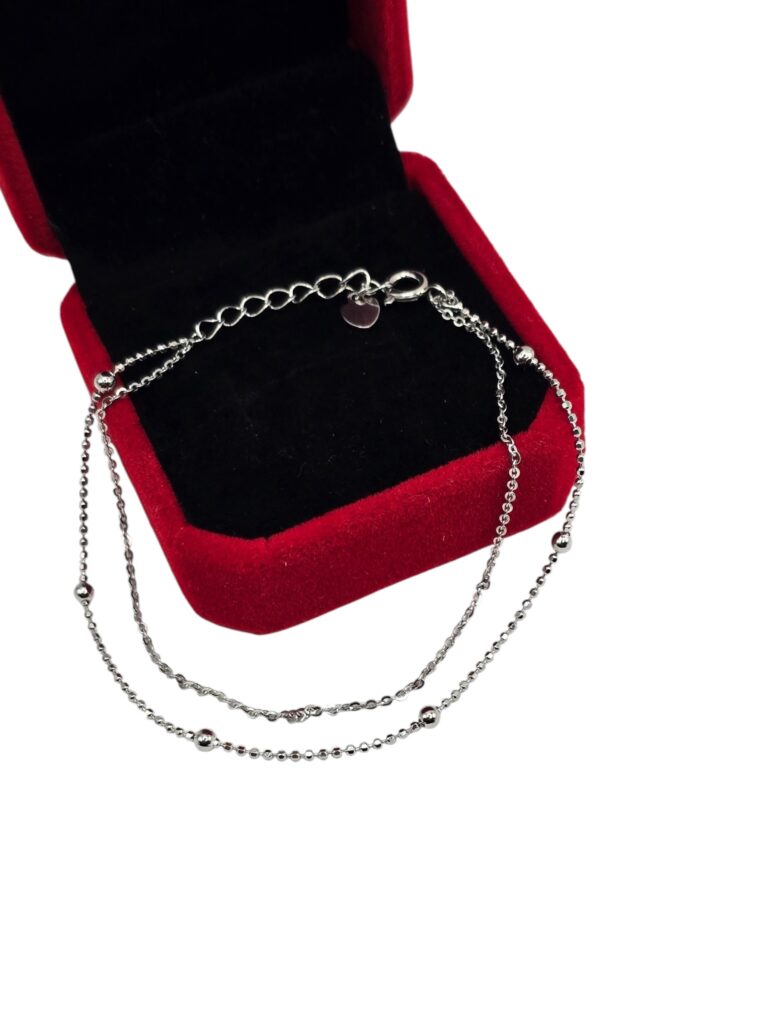 SILVER CASCADE BRACELET (1396)