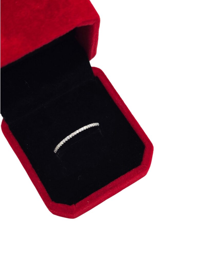 SILVER ETERNITY BAND (1397)