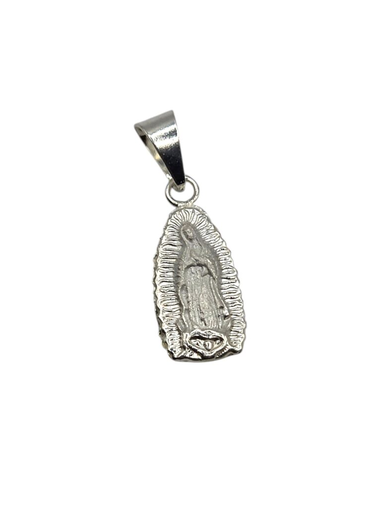 SILVER MINI VIRGIN MARY PENDANT (1436)