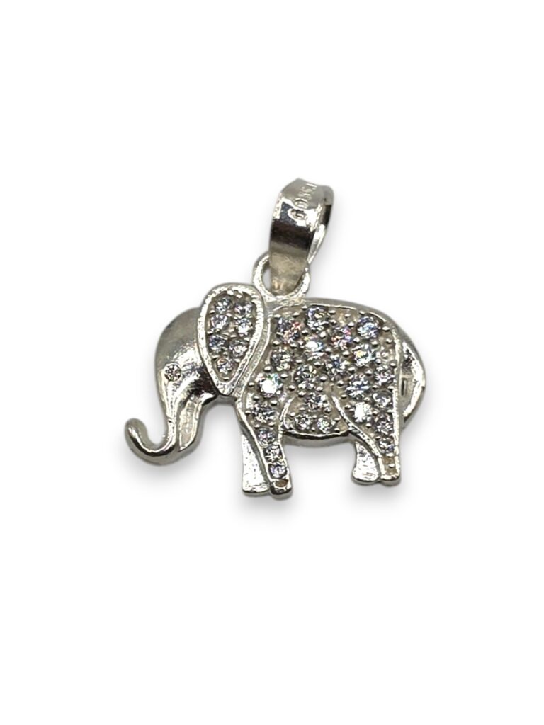 SILVER ELEPHANT PENDANT (1442)