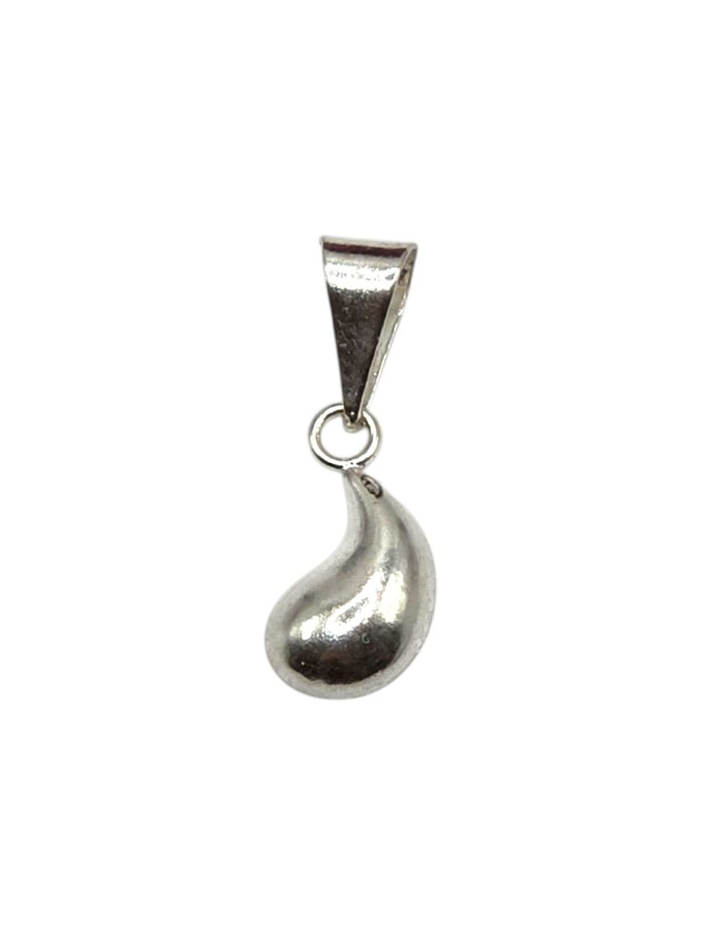 SILVER 925 TINY TEARDROP PENDANT (1445)